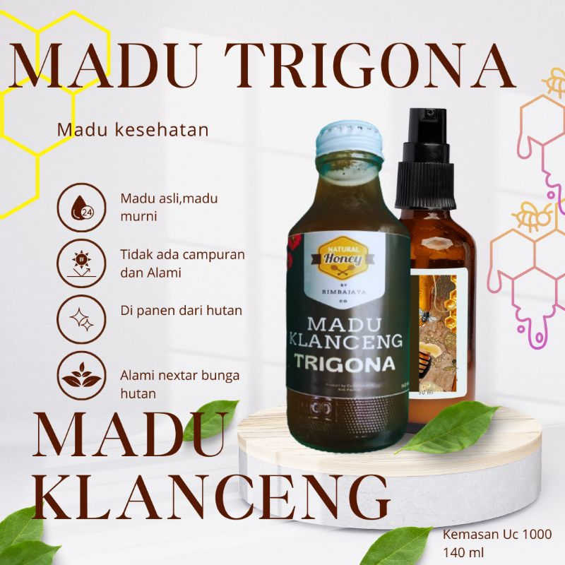 

Madu Klanceng/ madu trigona MURNI 100%