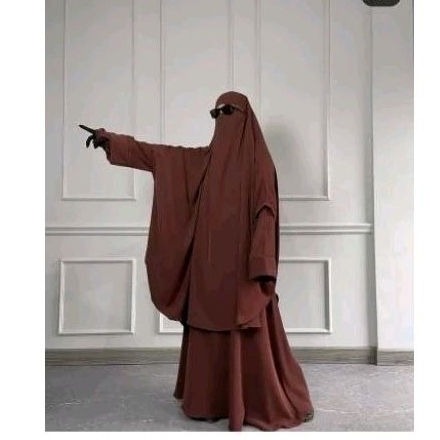 NWT FK STIK @MUSLIMOUTFIT DARK CHERRY MINA
