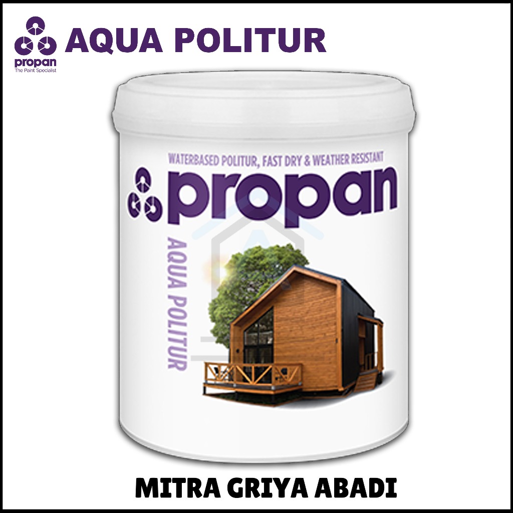 Cat Kayu Propan Ultran Aqua Politur 1Lt
