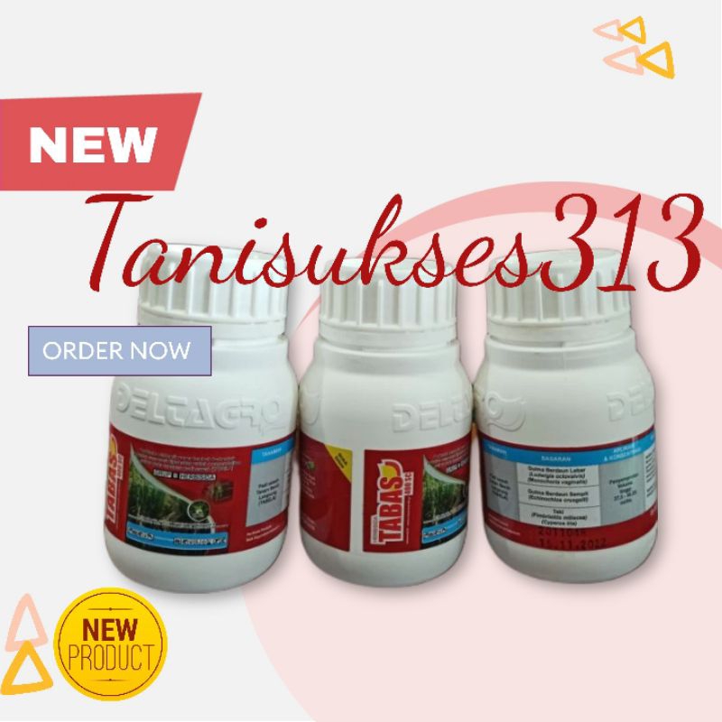 Herbisida tabas 100ml obat gulma padi Tabas 100ml