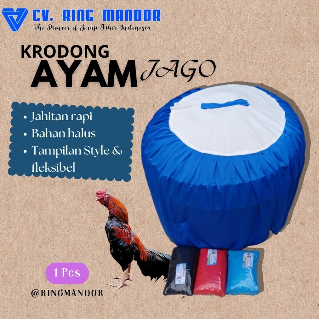 KERODONG AYAM EKONOMIS KANDANG BULAT KELAMBU KURUNGAN AYAM JAGO ADUAN