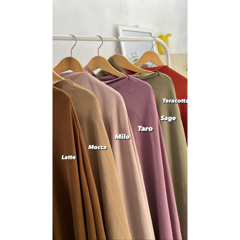 Nora Prayer Set | Mukena 2in1 Jumbo Premium by MGO Daily Wear | Airflow Exclusive