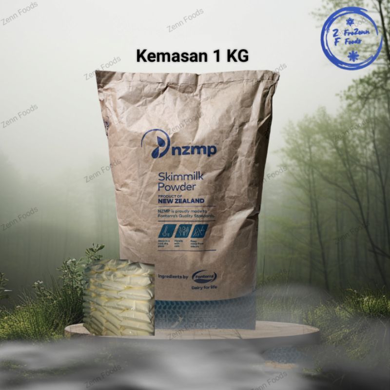 SUSU NZMP SKIM MILK POWDER 1 KG | SUSU BUBUK NZMP SKIM 1 KG