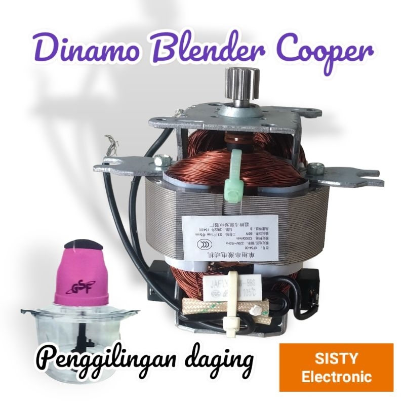 Dinamo Mesin Blender Cooper Penggiling Daging
