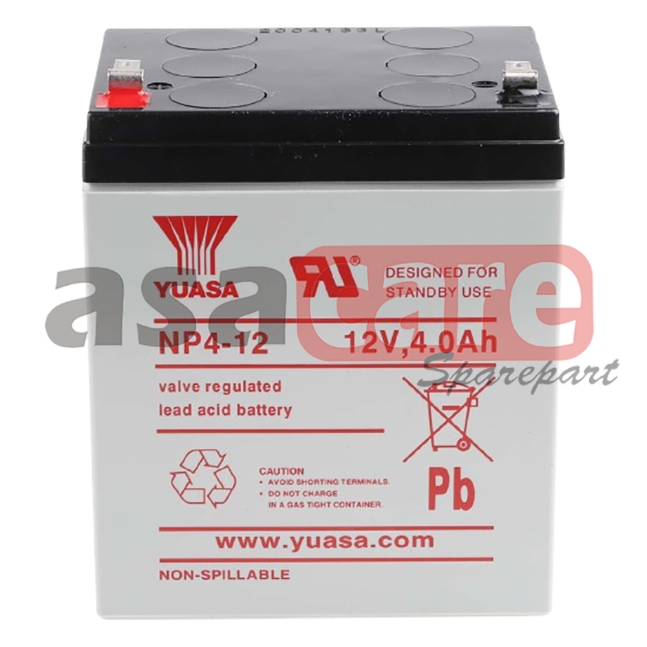 Baterai Medical Yuasa - 6V 4.0Ah