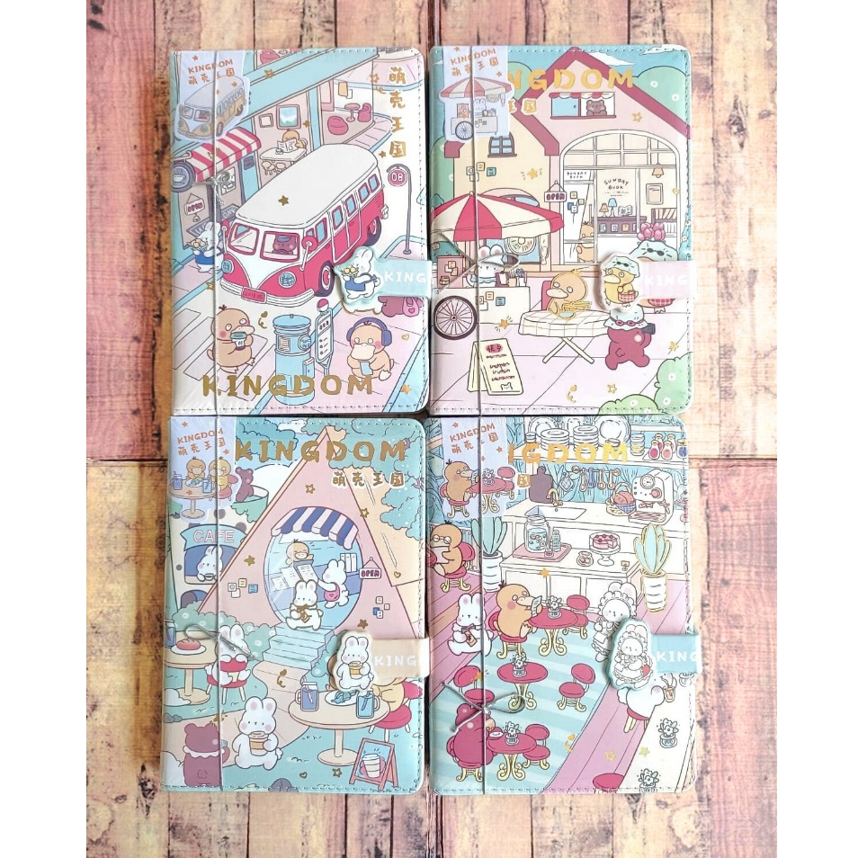 

Diary Magnet Soft Cover PU32 - Buku cute motif - Notepad PU32-19 PU32-62