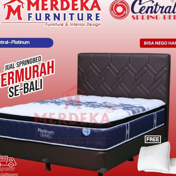 ><><><] Kasur Central ~ Platinum Spring Bed 160x200Free Bantal
