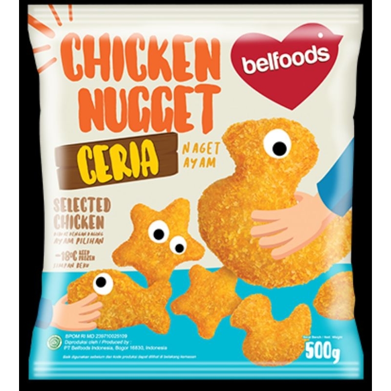 

Belfoods NuGet 500gr dan 250gr