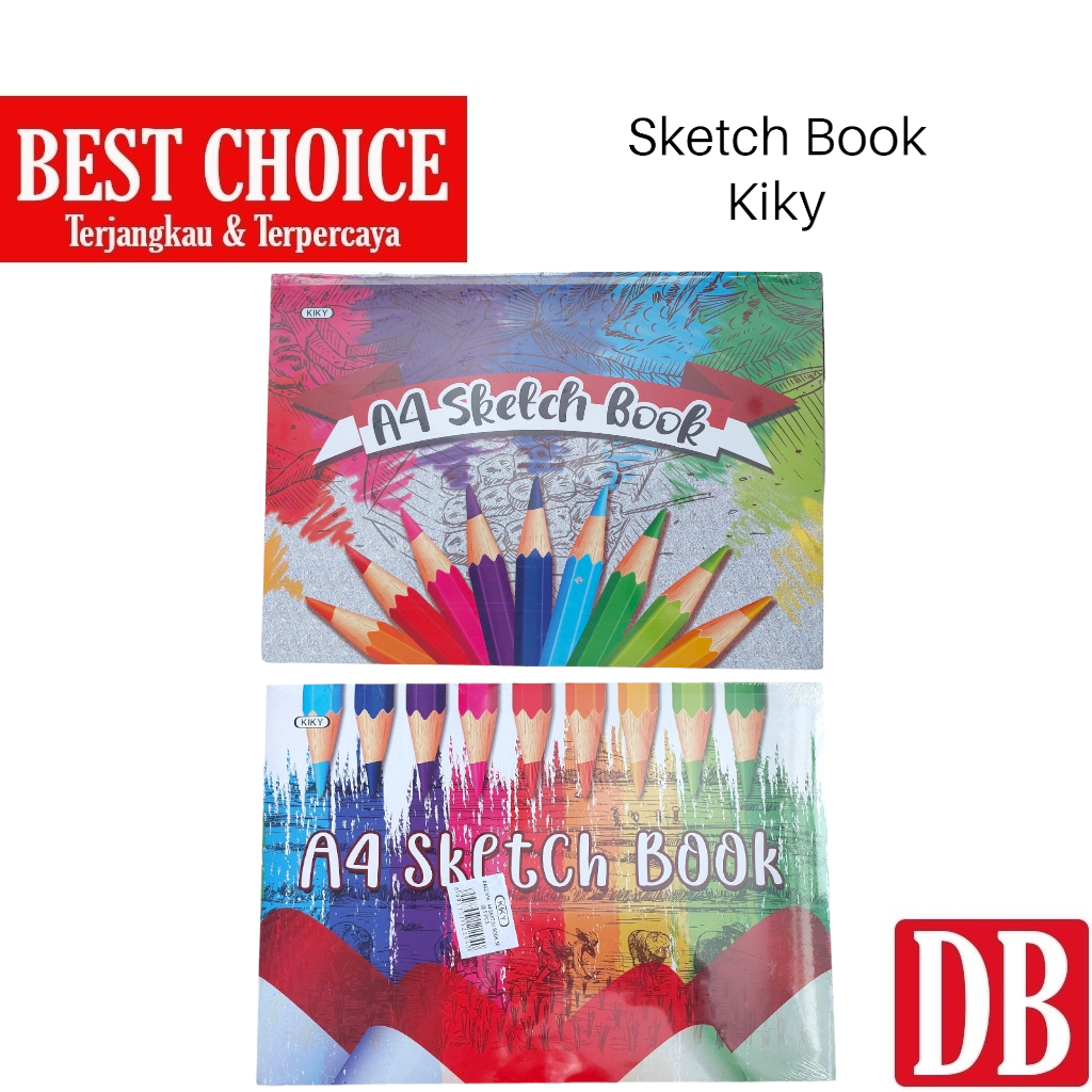 

Buku Sketsa / Sketch Book Kiky A4 (1 pcs)
