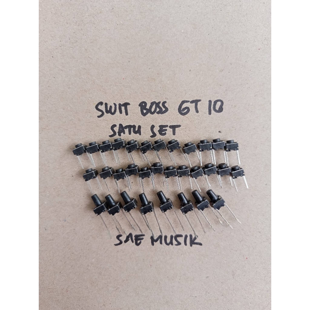 Swit switch BOSS GT10 GT-10 satu set lengkap