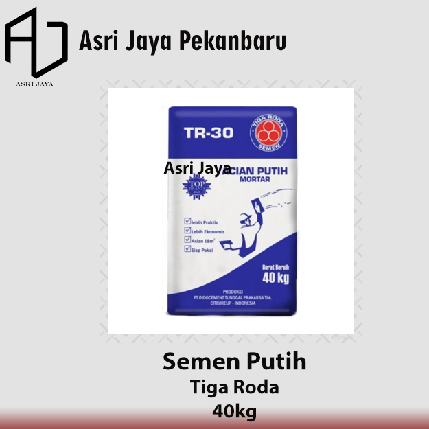 Semen Acian Putih 3 roda TR 30 - 40 kg