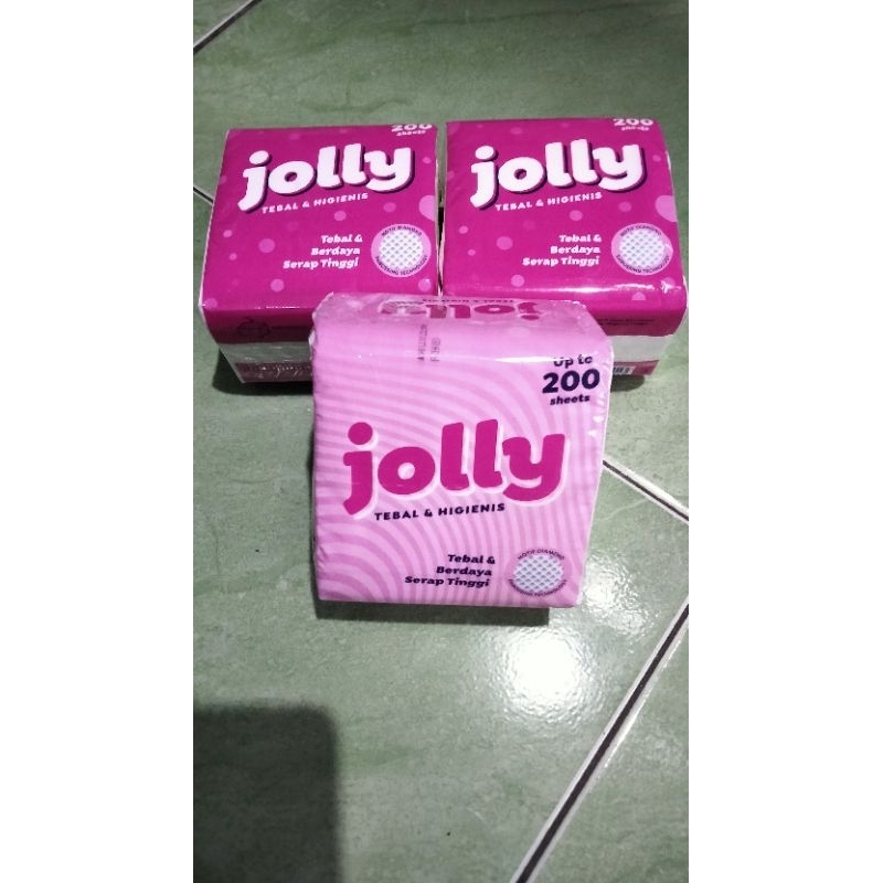 Tissue Jolly Pop Up 200 sheet