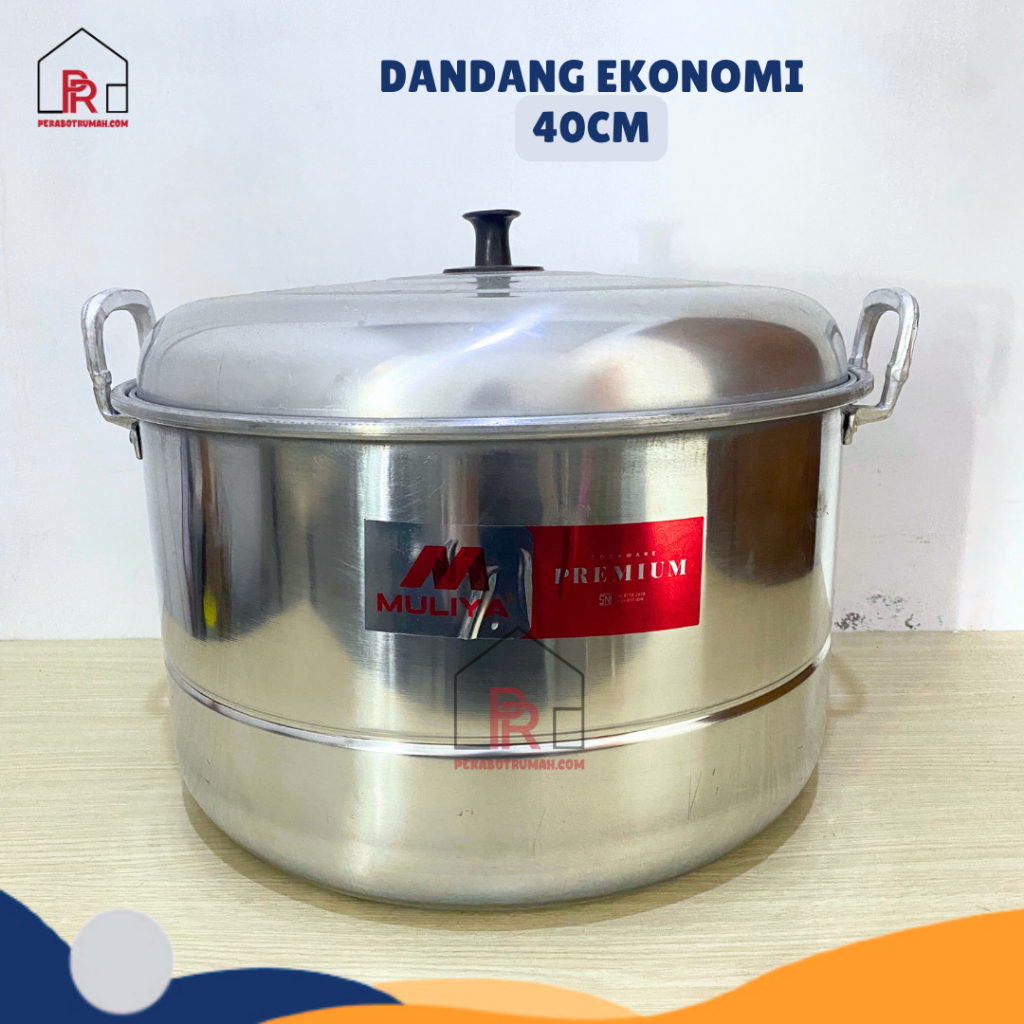 Dandang Panci Aluminium / Panci Jawa 40 26 CM Alumunium / Tempat Penanak Nasi Besar