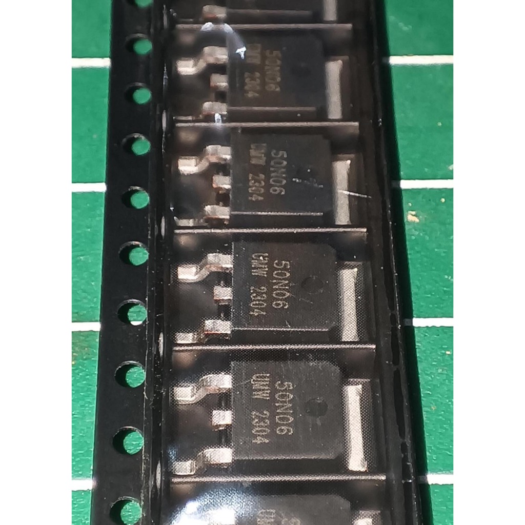 Original 50N06 50 N 06  Mosfet Ecu Car  N Channel TO252  50 Amps, 60 V