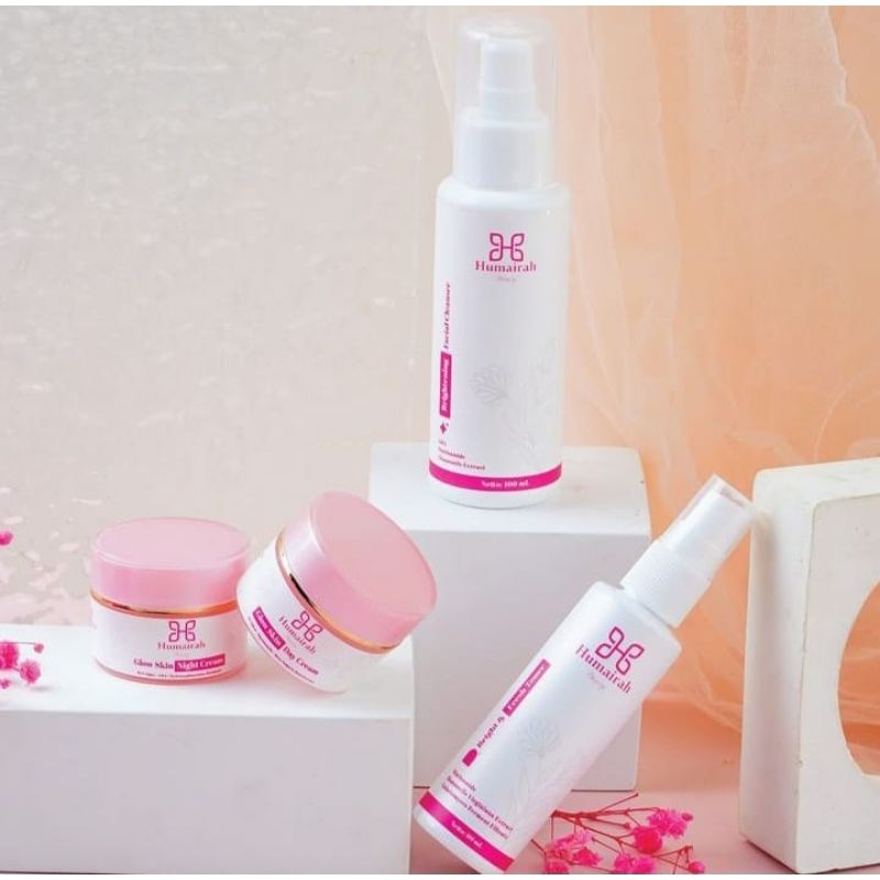 Humairah Skincare - Glow skin  /paket exclusive 4 in 1