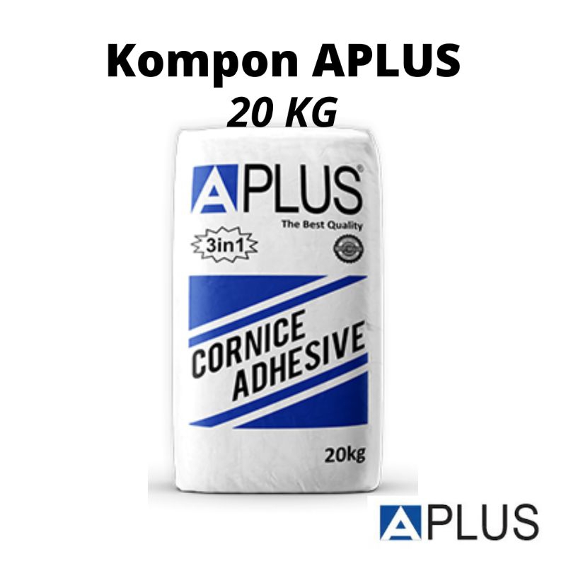 APLUS CORNICE ADHESIVE COMPOUND / KOMPON APLUS 20KG