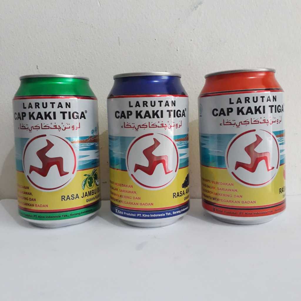 

Larutan Cap Kaki Tiga Kaleng 320 mL