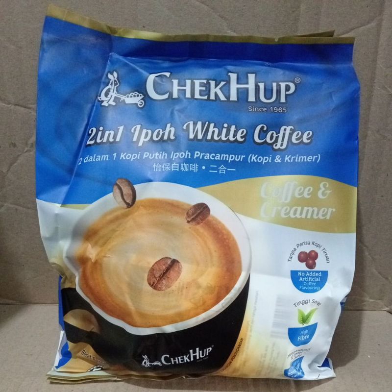 

ChekHup Creamer 2 In 1 Ipoh White Coffee Isi 12