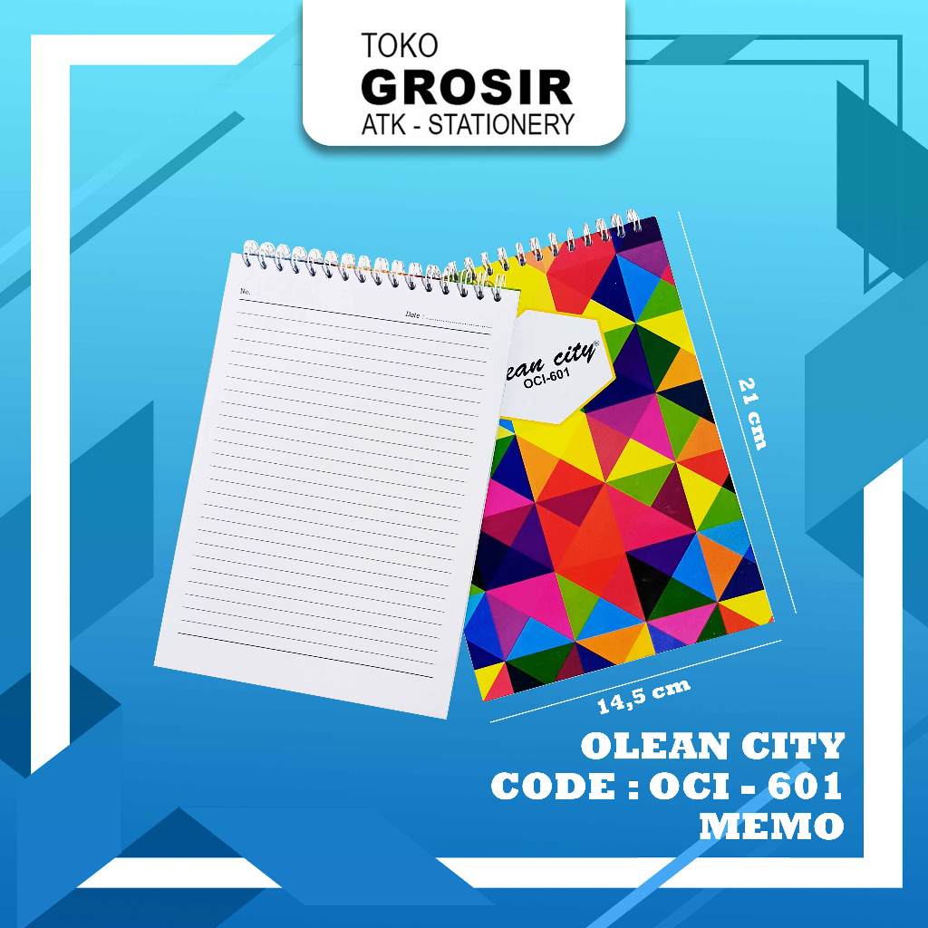 

Memo Pad Spiral OCI - 601 Besar