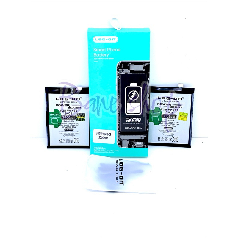 BATERAI LOG ON VIVO Y69 / BC8 / B-C8 POWER BOOST DOUBLE POWER BATRE BATTERY