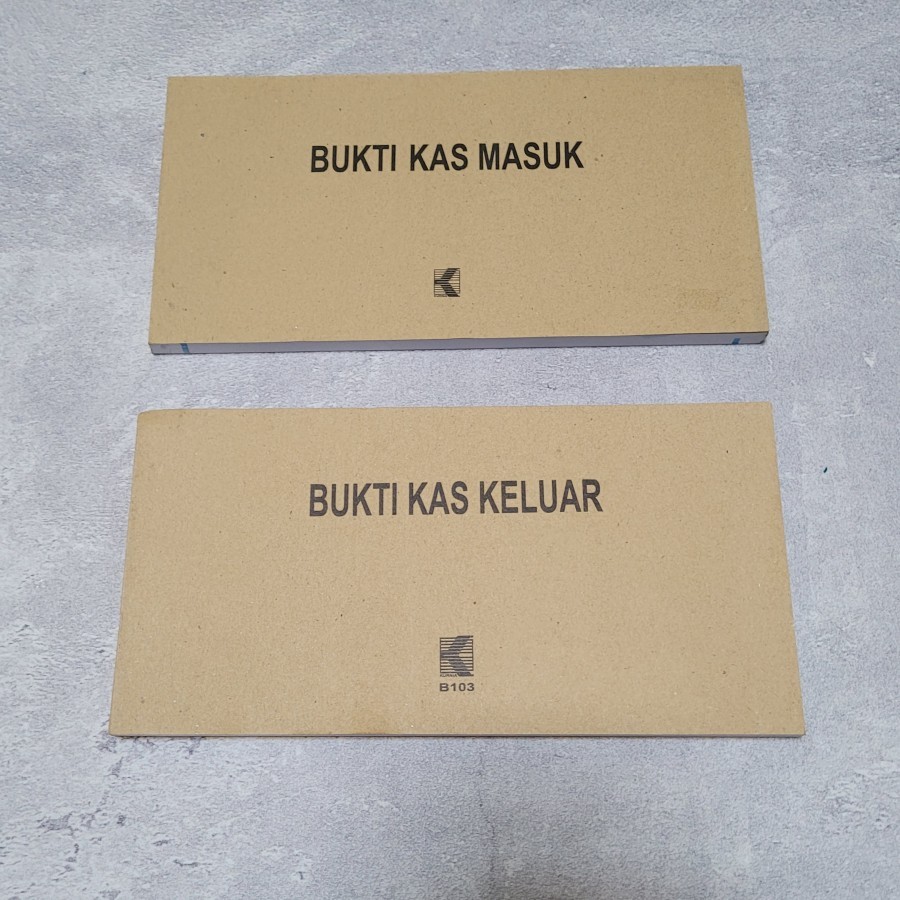 

Buku Bukti Kas Keluar Masuk 1/3 Folio 1 Ply / Rangkap 1