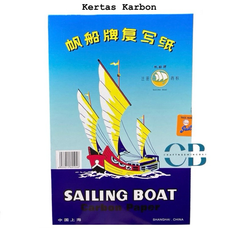 

Kertas Karbon/ Carbon Paper Sailing Boat per papan