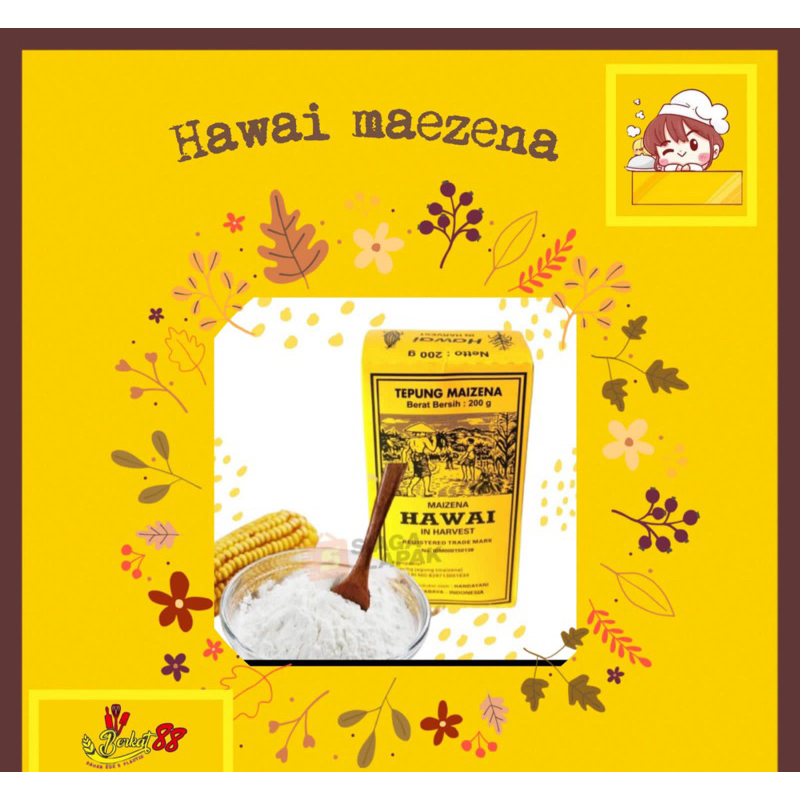 

Tepung Maizena Hawai 200 Gr