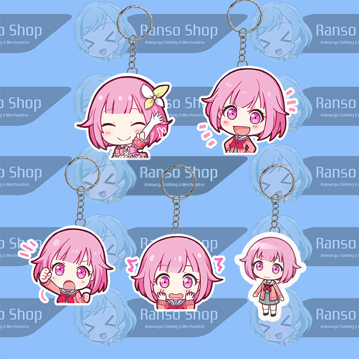 Gantungan Kunci Project Sekai Emu | Ganci Akrilik Otori Emu Chibi | Gantungan HP Emu Wonderlands x S