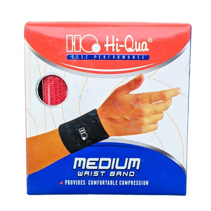 Wristband Gelang Olahraga Badminton Handuk Panjang Tebal HIQUA