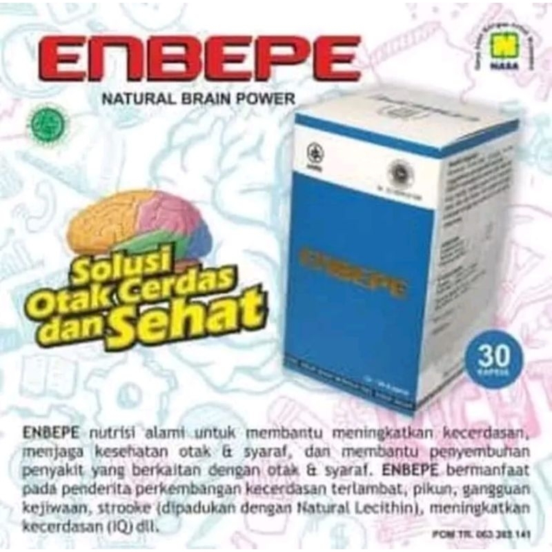 ENBEPE HERBAL NASA ORIGINAL VITAMIN KECERDASAN OTAK