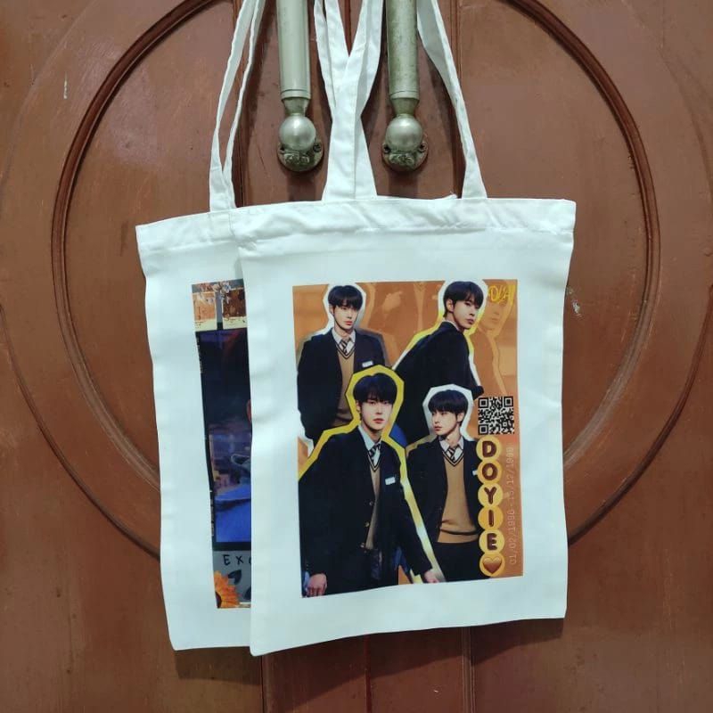 totebag Kanvas Premium Custom | totebag kanvas Murah | totebag blacu custom