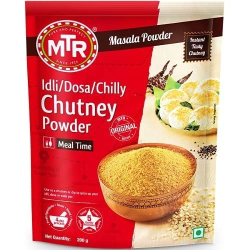 

CHUTNEY POWDER MTR 200G / Idli-Dosa-Chilli / Meal Team