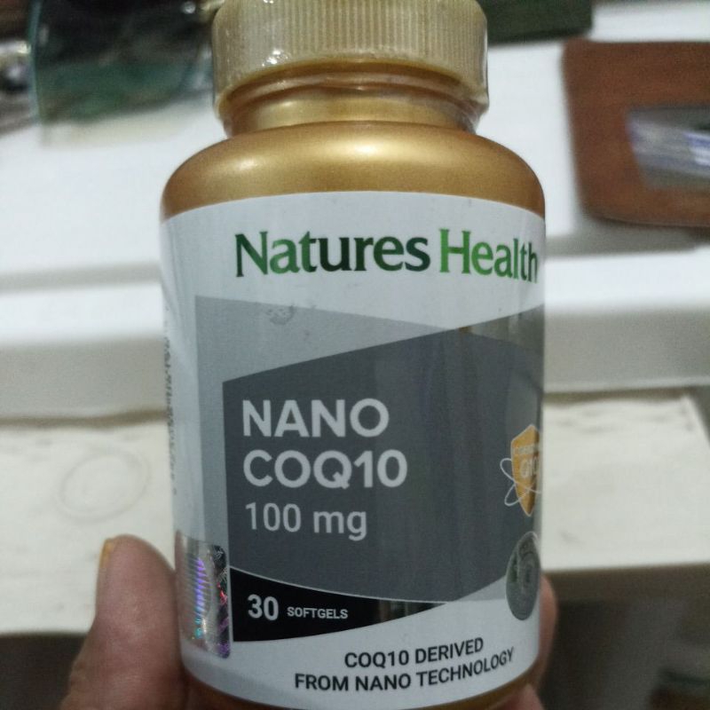 Natures health nano CoQ10  100mg 30 sofgel exp 10/2026