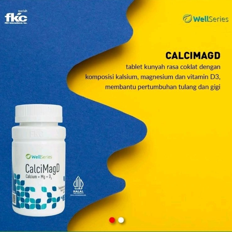 CalcimagD FKC| Percayakan kebutuhan kalsium tulang anda dengan produk Halal dan Ori