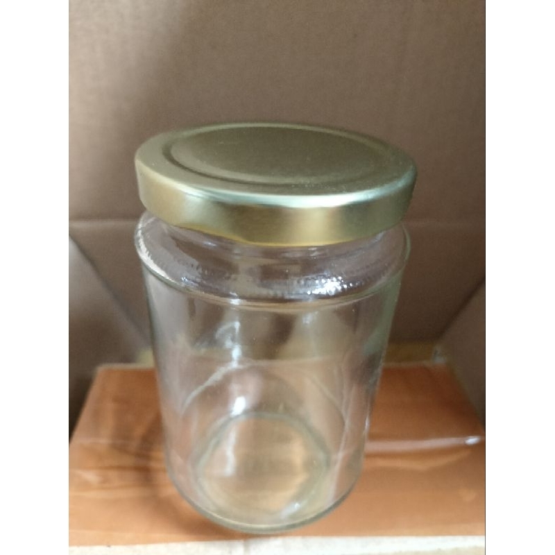 toples kaca 330ml, jar kaca 330ml, toples kaca