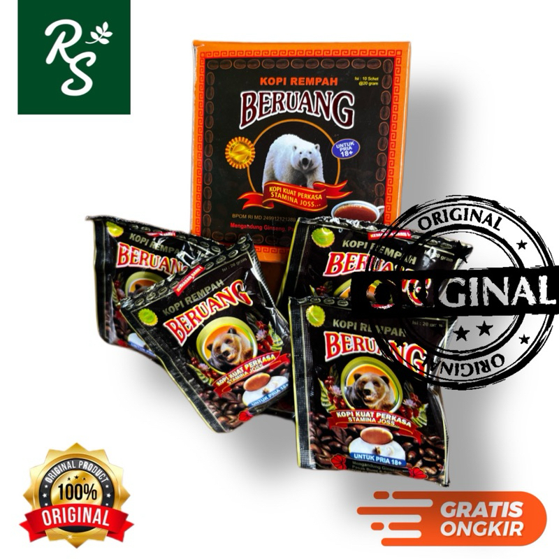 

NEW!!! KOPI BERUANG COKLAT 100% ORIGINAL