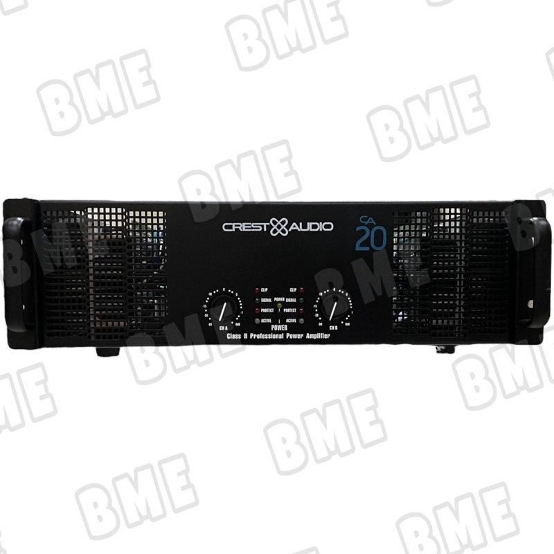 power amplifier crest audio ca20/ca 20 body panjang