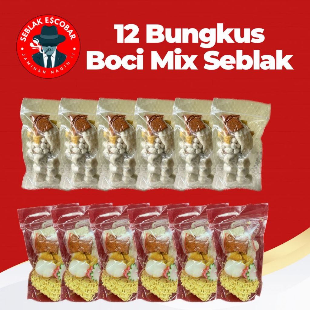 

Baso Aci Mix Seblak 12 Bungkus HomeMade By SeblakEscobar