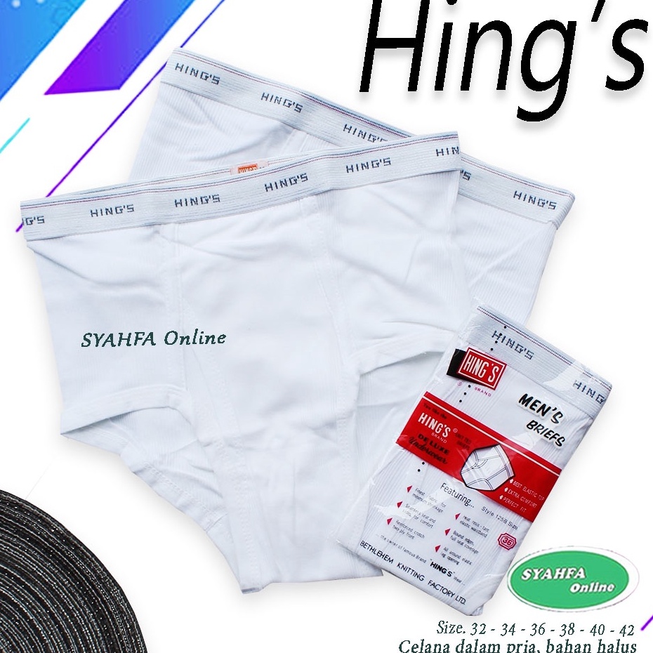 Banyak Peminat  CELANA DALAM HINGS uk 323436 CD HINGS HING SEMPAK HINGS