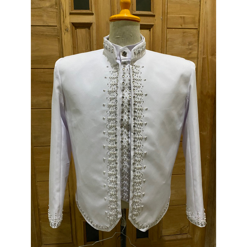 Beskap jawa putih || Beskap denim || Beskap hijau botol || Beskap Peyet Minimalis || Beskap Jawa || 