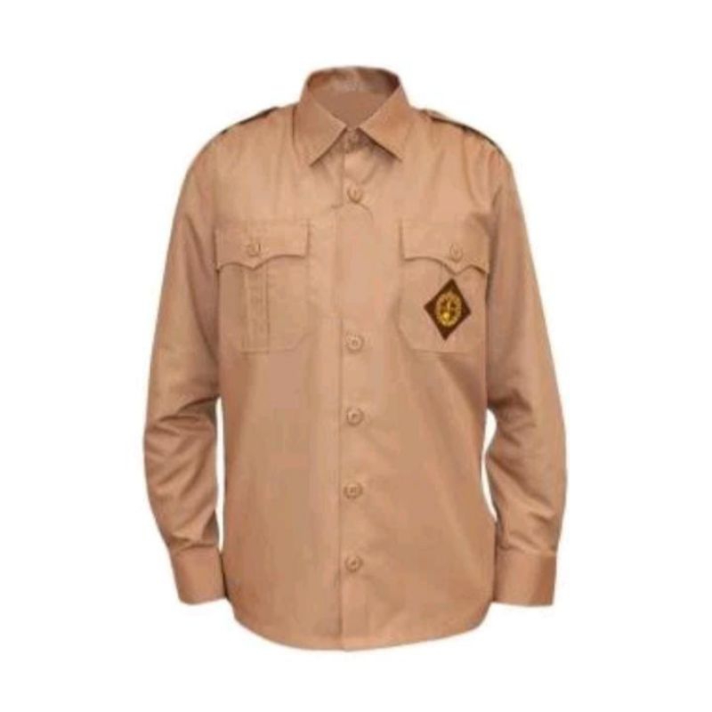 Atasan Pramuka guru laki-laki panjang dan pendek