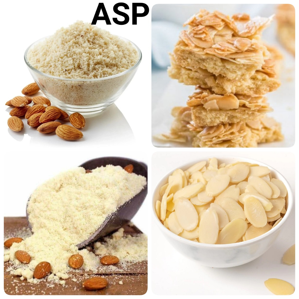 

ASP Almon powder almon slice 500gr 1kg (repack) yamama baking