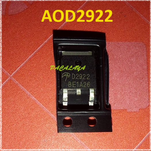 AOD2922 D2922 100V 7A N-Channel AlphaMOS DPAK TO-252 Original