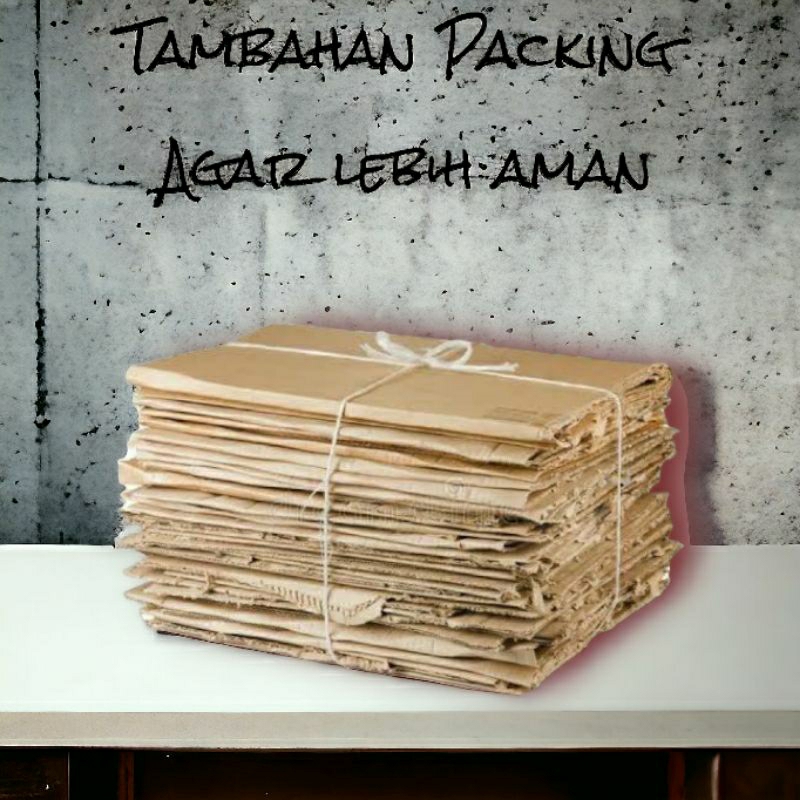 

Tambahan Packing barang agar lebih aman sampai tujuan