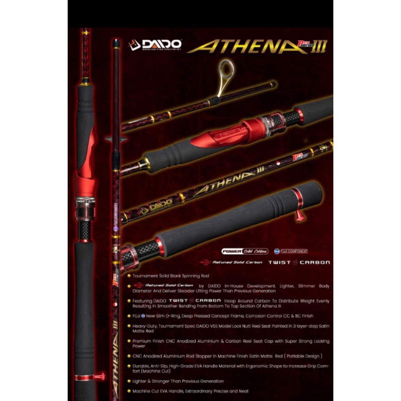 Joran daido athena 3 pro series full eva