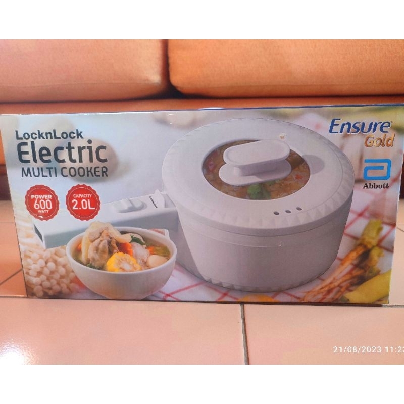 New Lock N Lock Electric Multi cooker / Alat Masak Serbaguna