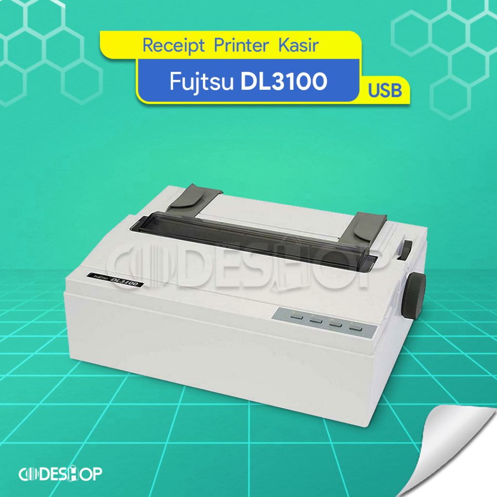 Fujitsu DL3100 Printer Kasir Dot Matrix Struk NCR 5 Rangkap A4 A5 A6