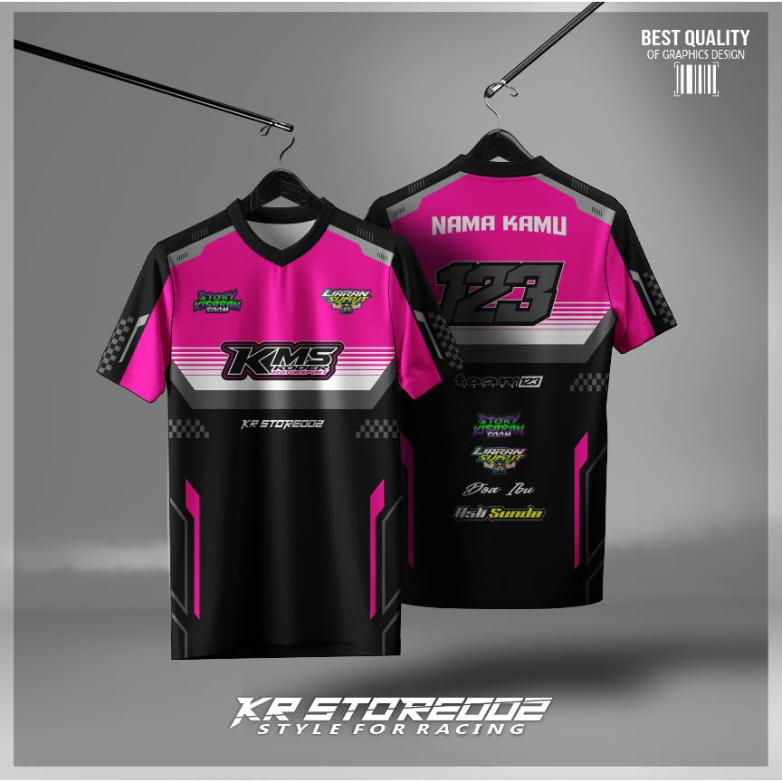 [COD] JERSEY RACING CROSS LENGAN PENDEK
