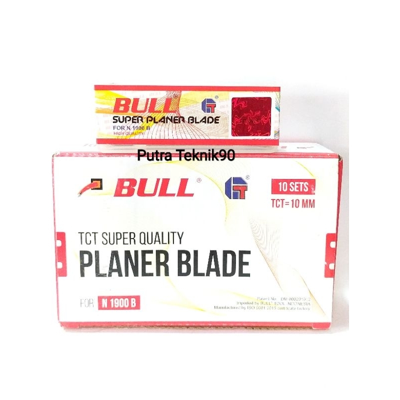 TCT Bull Box 10MM / Wilah Pasah / Pisau Planer