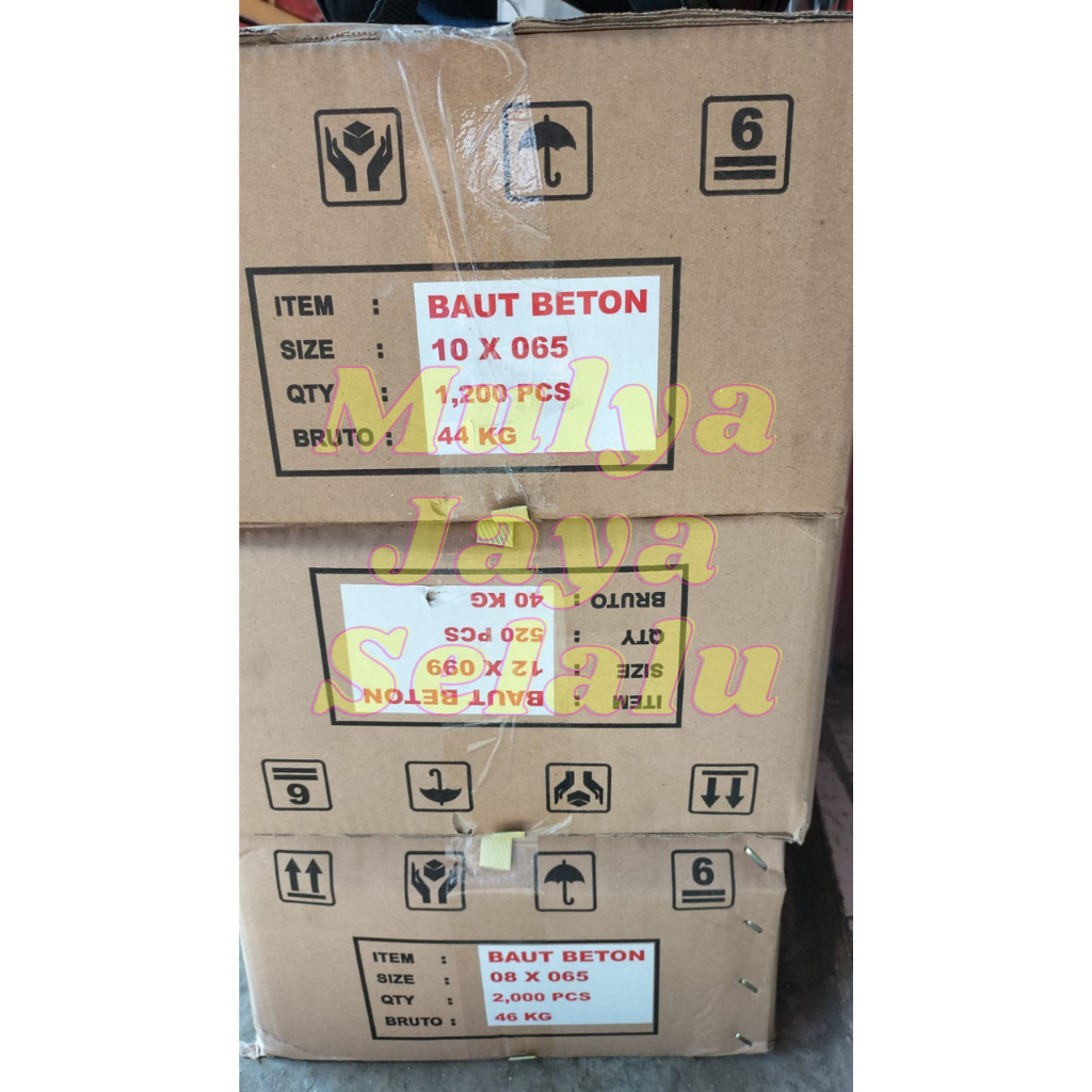 DYNABOLT 10 X 65 MEREK WOWO BAUT BETON